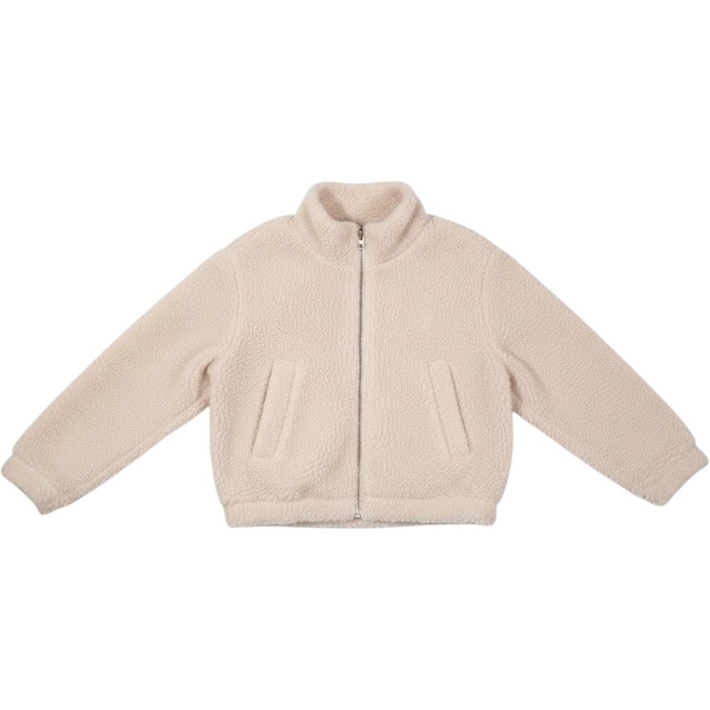 Ralph Lauren POLO Girl's Sherpa Fur Winter Zippered Jacket Coat Size 5